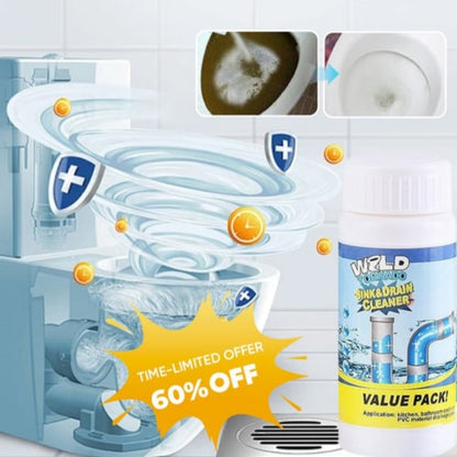 🛁💦【Купете 1, вземете 1 безплатно】🌟Почистващ препарат за мивки и канали - Пяна с висока плътност от екстракти и разграждащи ензими.