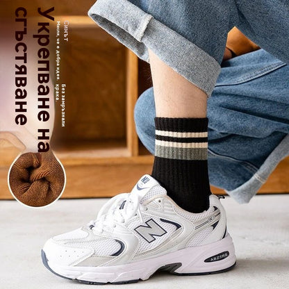 🧦🧦【Купете 5, вземете 5 безплатно】Мъжки топли дезодорантни чорапи, абсорбиращи потта