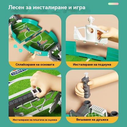 ⚽Нов детски настолен футбол: битка между двама играчи Интерактивна играчка за родители и деца Настолен футбол: образователен и забавен