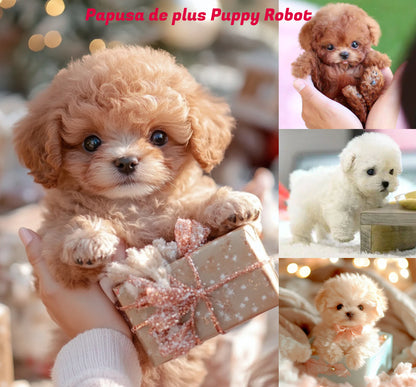🐶Отстъпка - 🔥Плюшена кукла робот Кученце