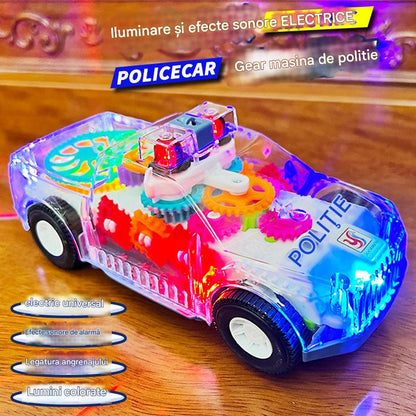 🔥🚔️🚨Симулатор на полицейска кола Музикална образователна играчка за деца Полицейска кола