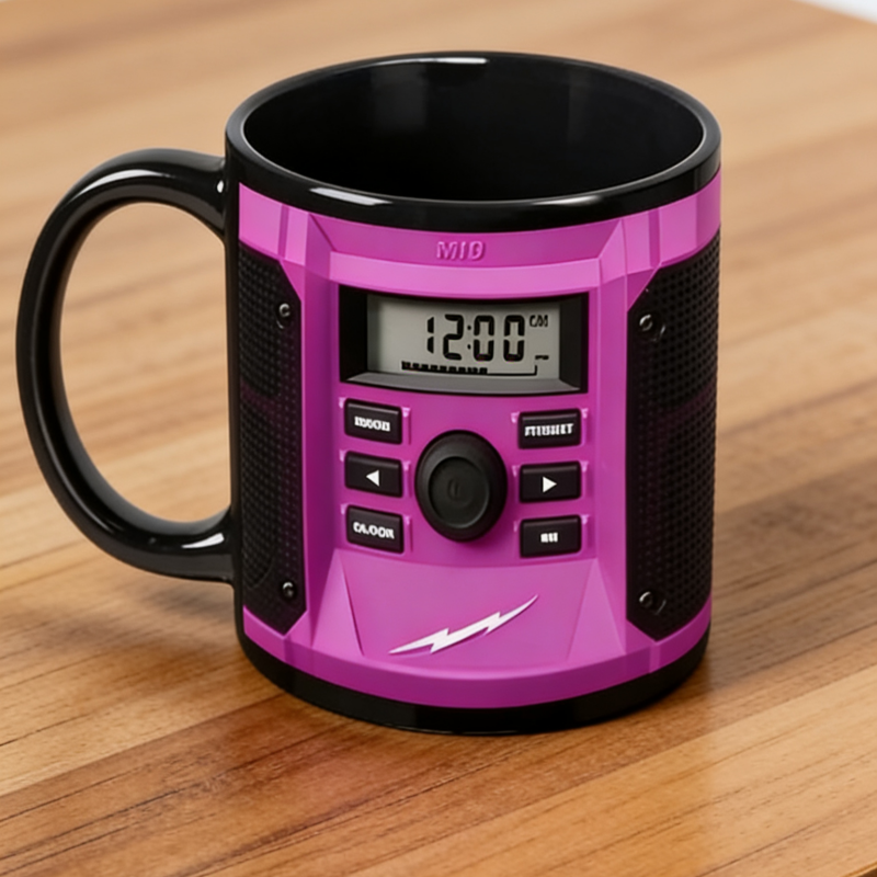 ☕Уникален 3D електрически инструмент - чаша за кафе