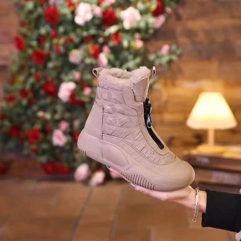 👢🔥【35-40】Топли ботуши за сняг с дебела подметка за жени