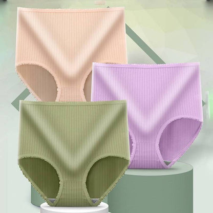 💖(8 броя) Последен ден с 50% отстъпка: Бикини с висока талия, водоустойчиви и антибактериални