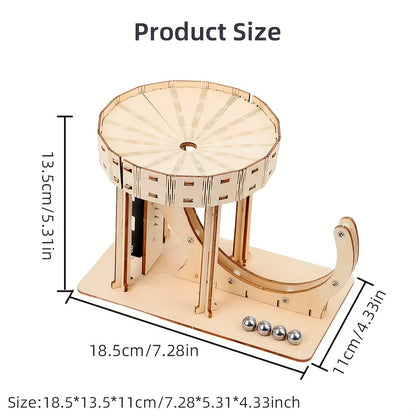 Вечен двигател – Направи си сам пъзел с автоматичен механизъм, модел на вечен двигател