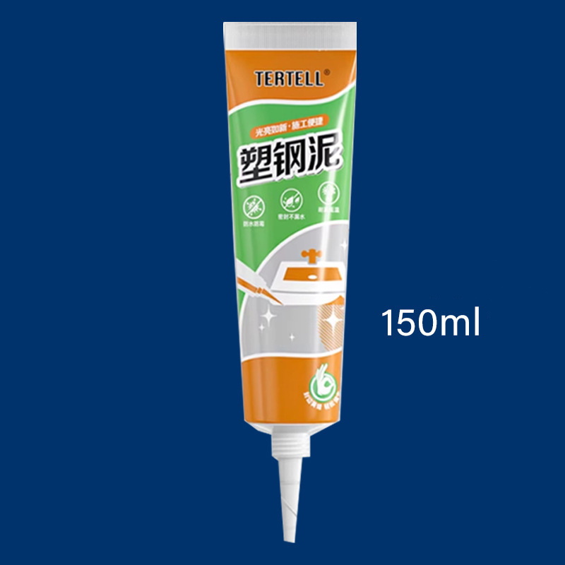 💥🚽💧Многофункционален водоустойчив бял уплътнител, устойчив на мухъл и водоустойчив, подходящ за тоалетни, прозорци, мивки и подове.