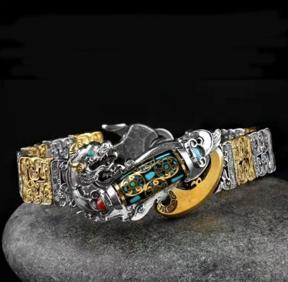 Nouă ochi dzi margele brățară brățară curajos bărbați tranzit retro personalitate maree