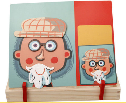 🧒🧩🎁Купете 1, вземете 1 безплатно🔥Образователни магнитни играчки-пъзели, дървени играчки-пъзели