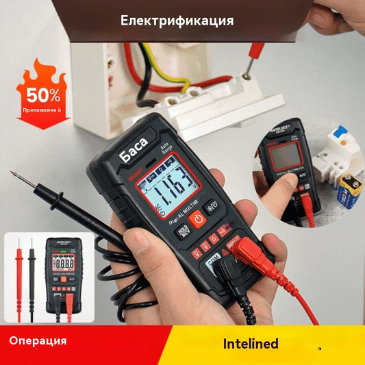 ⚡⚡AN109 цифров, напълно автоматичен битов мултицет с висока точност, интелигентен против изгаряне, поддръжка на електротехник