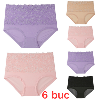 🔥【Купете 3, вземете 3 безплатно】🔥【6 броя】Последен ден на супер разпродажбата - 2025 Ново подобрено бельо с висока талия, непромокаемо