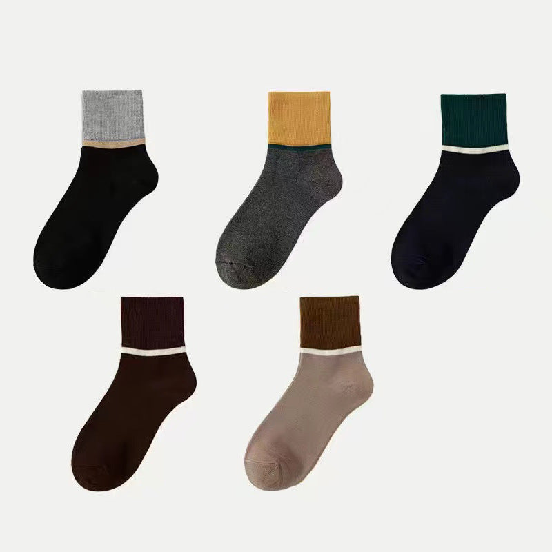 🔥🧦【Купете 5, вземете 5 безплатно】Мъжки топли, абсорбиращи потта, дезодориращи чорапи