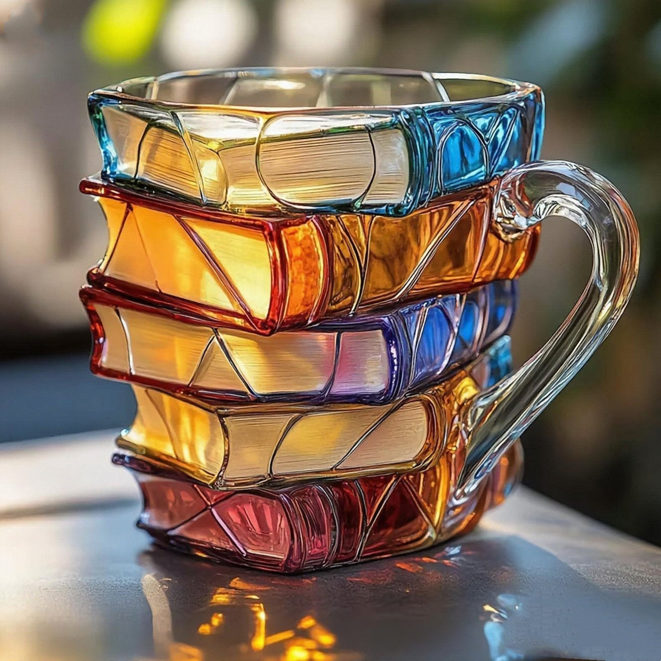 【Гореща разпродажба】📚Чаша за кафе във формата на книга с 3D картина