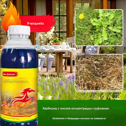 🌿🌿【Купете 1, вземете 2 безплатно】 Високо концентриран глуфозинат-амониев хербицид