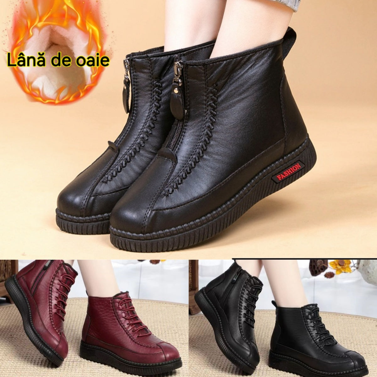 💝💝【35-43】Нови ботуши есен и зима 2025 с мека подметка, дебели и топли
