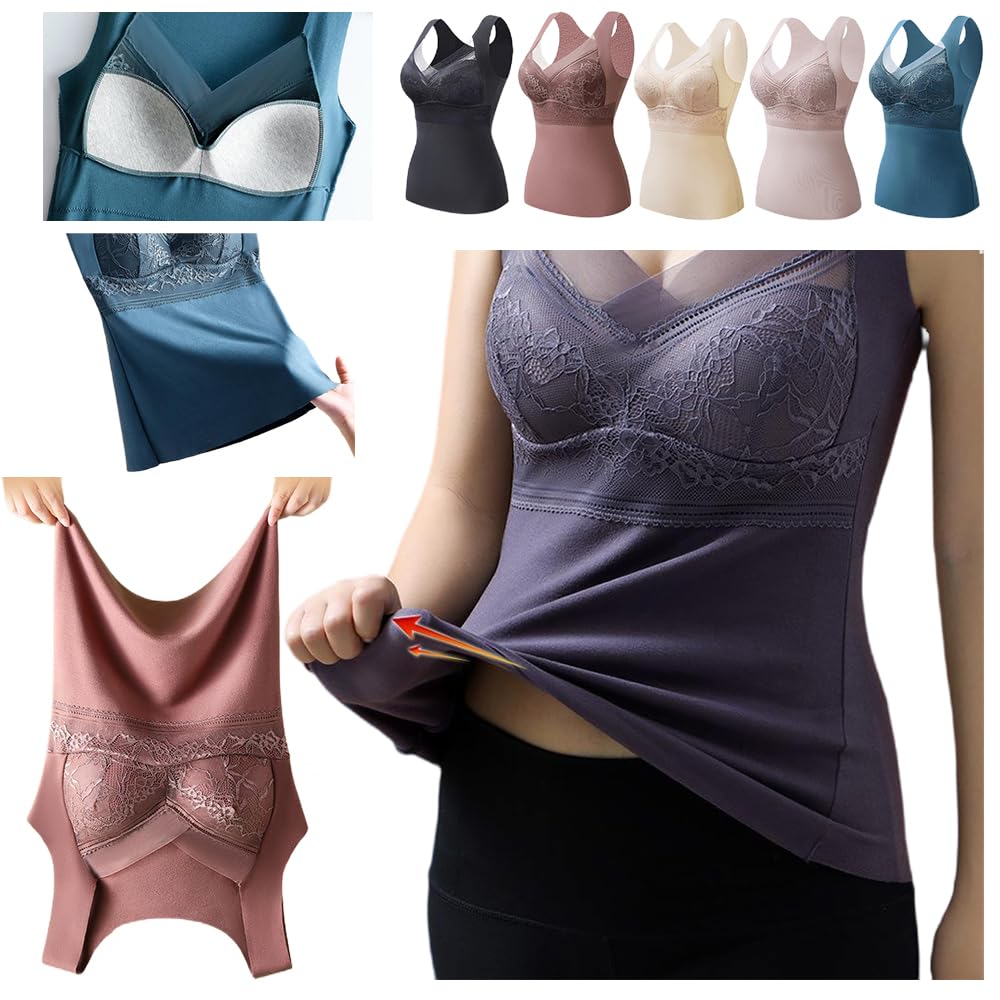 ❤️【40-100kg】3 броя есенно-зимно бельо | Гъша кадифе с дантела | Поддържа и предпазва гърдите ✅Предпазва от увисване на гърдите ❤️