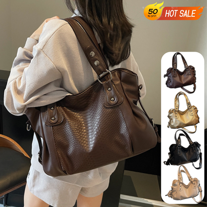 🎁🔥【Най-продавани】👜Нова висококачествена ежедневна чанта за през рамо от телешка кожа